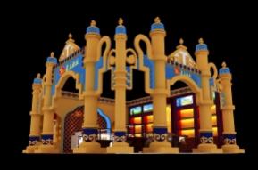 内蒙古康庄酒业展览模型图片