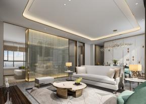 客厅餐厅3D模型