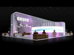 AHUER办公家居展览展示展台模型