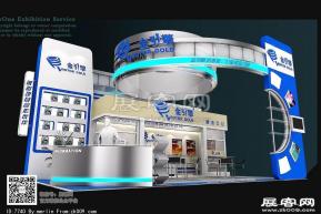 金引擎展览模型图片