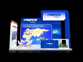 FESCO展台模型
