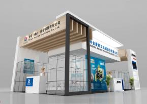 台妍机械展台模型