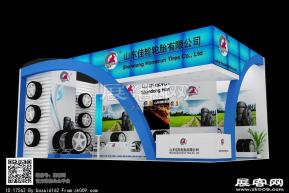 佳轮轮胎展览模型图片