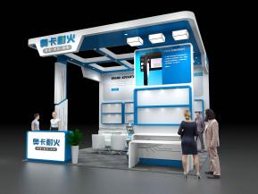 奥卡耐火展览模型