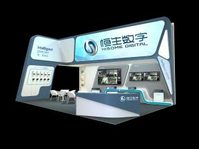 恒生数字展览模型