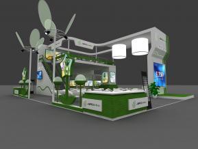 AGRO双层展台设计方案