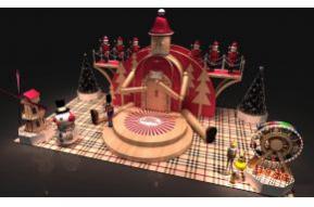 胡桃夹子圣诞美陈