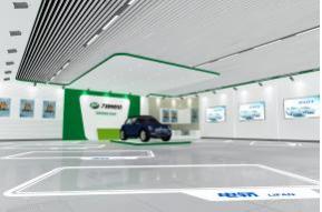 力帆电轿展厅模型