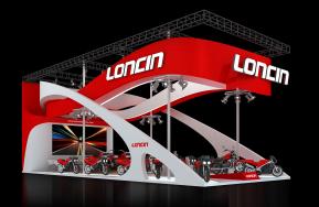 LONCIN隆鑫摩托展览模型