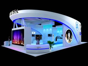 飞乐音响展台模型