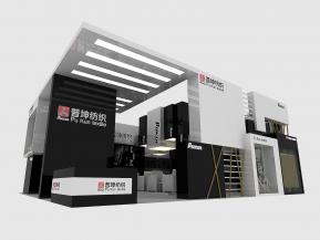 普坤纺织展览模型