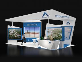 山太飞机展览模型