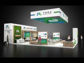 天新药业展览模型