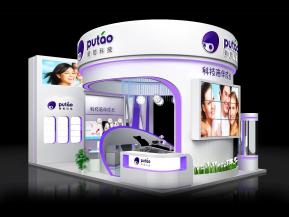 葡萄科技展览模型