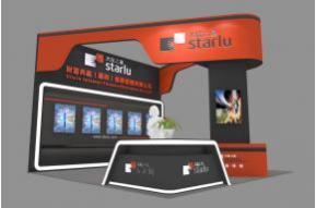 大陆之星 展览模型