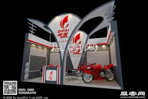 气派展台模型图片