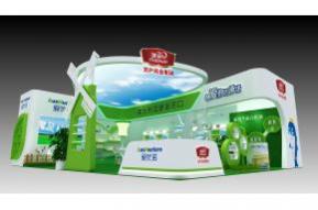 美乳业展览模型图片