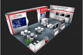 昊科世纪展台3D模型