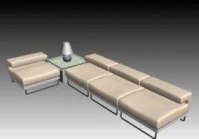 沙发3D模型