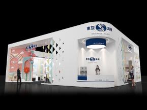 东亚海棉展览模型