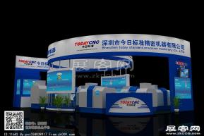 今日标准机械展览模型图片