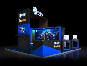 顺网游戏展览模型