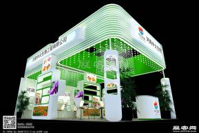 中大生物展台模型图片