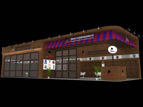 小马宠物展览模型