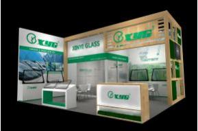 信义汽车玻璃展台