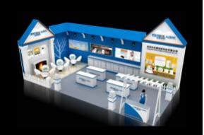 巡鹰安防展览模型图片