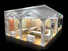 艾窝窝熙然宝贝展览展示展台模型