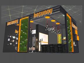 hesunny展台模型图片