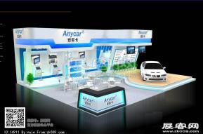 安尼卡汽车影音导航展台模型图片