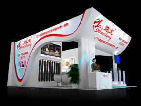 帅龙纺织展览展示模型