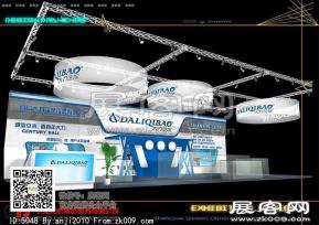 大力汽保展览模型图片