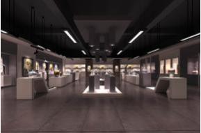 陶瓷展厅3D模型