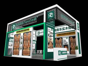 森林漫步展览模型