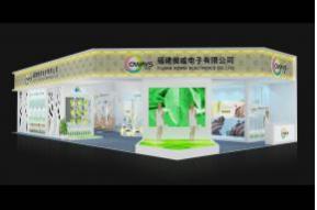 福建傲威电子展览模型图片