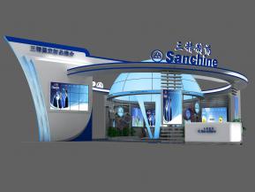 三精制药展览模型