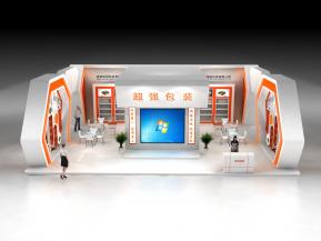 超强包装展览模型