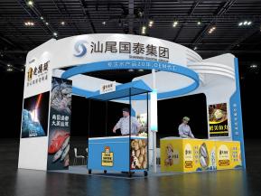 老德頭展台模型