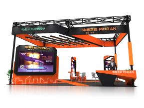 中国平安展览模型