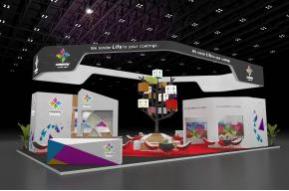 Company电子科技展览展示展台模型