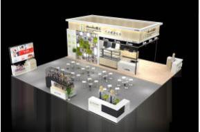 顺达实业烘焙展台