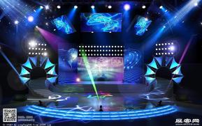 舞台设计3D模型