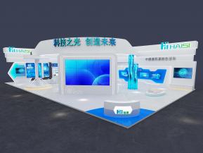 海思政府展览模型图片