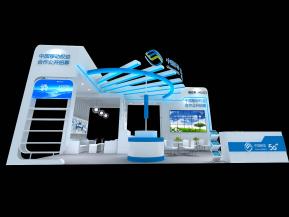 中国移动展台模型