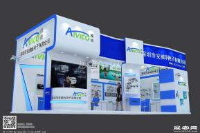 安威科展览模型