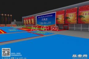 安徽国际会展中心模型