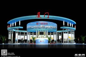 厦门展览模型图片